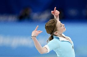 (BEIJING2022)CHINA-BEIJING-OLYMPIC WINTER GAMES-FIGURE SKATING-WOMEN SINGLE SKATING-FREE SKATING (CN)