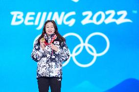 (BEIJING2022)CHINA-BEIJING-OLYMPIC WINTER GAMES-AWARDING CEREMONY-SHORT TRACK SPEED SKATING (CN)