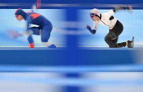 (BEIJING2022)CHINA-BEIJING-OLYMPIC WINTER GAMES-SPEED SKATING-WOMEN'S 1,000M (CN)