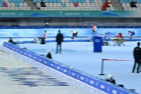 (BEIJING2022)CHINA-BEIJING-OLYMPIC WINTER GAMES-SPEED SKATING-WOMEN'S 1,000M (CN)