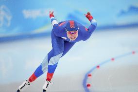 (BEIJING2022)CHINA-BEIJING-OLYMPIC WINTER GAMES-SPEED SKATING-WOMEN'S 1,000M (CN)