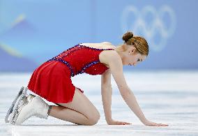 (BEIJING2022)CHINA-BEIJING-OLYMPIC WINTER GAMES-FIGURE SKATING-WOMEN SINGLE SKATING-FREE SKATING (CN)