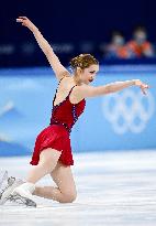 (BEIJING2022)CHINA-BEIJING-OLYMPIC WINTER GAMES-FIGURE SKATING-WOMEN SINGLE SKATING-FREE SKATING (CN)