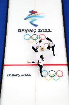 (BEIJING2022)CHINA-BEIJING-OLYMPIC WINTER GAMES-CURLING-WOMEN'S ROUND ROBIN SESSION-ROC VS GBR (CN)