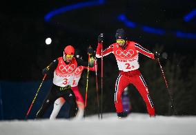 (BEIJING2022)CHINA-ZHANGJIAKOU-OLYMPIC WINTER GAMES-NORDIC COMBINED-COUNTRY SKIING-MEN'S TEAM SPRINT CLASSIC (CN)