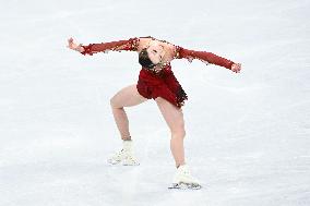 (BEIJING2022)CHINA-BEIJING-OLYMPIC WINTER GAMES-FIGURE SKATING-WOMEN SINGLE SKATING-FREE SKATING (CN)