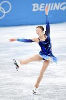 (BEIJING2022)CHINA-BEIJING-OLYMPIC WINTER GAMES-FIGURE SKATING-WOMEN SINGLE SKATING-FREE SKATING (CN)