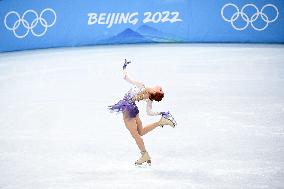 (BEIJING2022)CHINA-BEIJING-OLYMPIC WINTER GAMES-FIGURE SKATING-WOMEN SINGLE SKATING-FREE SKATING (CN)