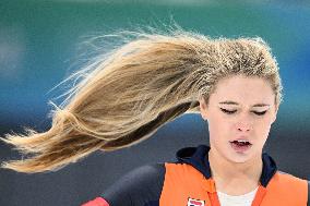 (BEIJING2022)CHINA-BEIJING-OLYMPIC WINTER GAMES-SPEED SKATING-WOMEN'S 1,000M (CN)