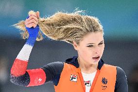 (BEIJING2022)CHINA-BEIJING-OLYMPIC WINTER GAMES-SPEED SKATING-WOMEN'S 1,000M (CN)