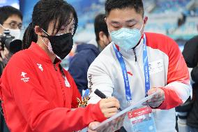 (BEIJING2022)CHINA-BEIJING-OLYMPIC WINTER GAMES-SPEED SKATING-WOMEN'S 1,000M (CN)