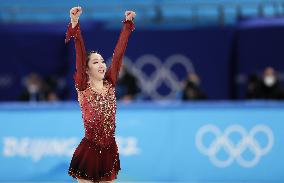 (BEIJING2022)CHINA-BEIJING-OLYMPIC WINTER GAMES-FIGURE SKATING-WOMEN SINGLE SKATING-FREE SKATING (CN)