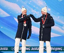(BEIJING2022)CHINA-ZHANGJIAKOU-OLYMPIC WINTER GAMES-AWARDING CEREMONY-CROSS-COUNTRY SKIING (CN)