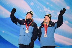 (BEIJING2022)CHINA-ZHANGJIAKOU-OLYMPIC WINTER GAMES-AWARDING CEREMONY-CROSS-COUNTRY SKIING (CN)