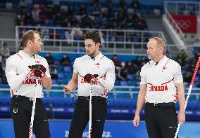 (BEIJING 2022)CHINA-BEIJING-OLYMPIC WINTER GAMES-CURLING-MEN-SEMIFINALS-SWEDEN VS CANADA(CN)