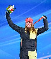 (BEIJING2022)CHINA-ZHANGJIAKOU-OLYMPIC WINTER GAMES-AWARDING CEREMONY-FREESTYLE SKIING (CN)