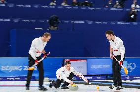 (BEIJING 2022)CHINA-BEIJING-OLYMPIC WINTER GAMES-CURLING-MEN-SEMIFINALS-SWEDEN VS CANADA(CN)