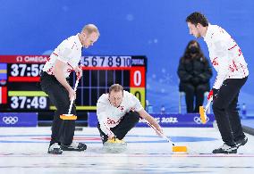 (BEIJING 2022)CHINA-BEIJING-OLYMPIC WINTER GAMES-CURLING-MEN-SEMIFINALS-SWEDEN VS CANADA(CN)