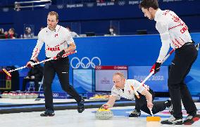 (BEIJING 2022)CHINA-BEIJING-OLYMPIC WINTER GAMES-CURLING-MEN-SEMIFINALS-SWEDEN VS CANADA(CN)