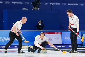(BEIJING 2022)CHINA-BEIJING-OLYMPIC WINTER GAMES-CURLING-MEN-SEMIFINALS-SWEDEN VS CANADA(CN)