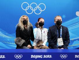 (BEIJING2022)CHINA-BEIJING-OLYMPIC WINTER GAMES-FIGURE SKATING-WOMEN SINGLE SKATING-FREE SKATING (CN)