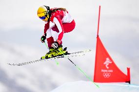 (XHTP)(BEIJING2022)CHINA-ZHANGJIAKOU-OLYMPIC WINTER GAMES-FREESTYLE SKIING-WOMEN'S SKI CROSS SEEDING (CN)