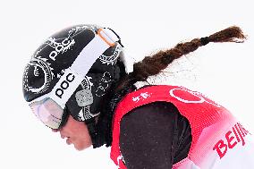 (XHTP)(BEIJING2022)CHINA-ZHANGJIAKOU-OLYMPIC WINTER GAMES-FREESTYLE SKIING-WOMEN'S SKI CROSS SEEDING (CN)