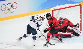 (XHTP)(BEIJING2022)CHINA-BEIJING-OLYMPIC WINTER GAMES-ICE HOCKEY-WOMEN'S GOLD MEDAL GAME-CAN VS USA (CN)