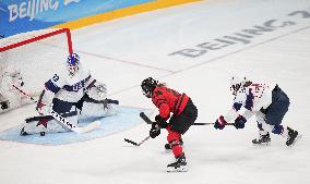 (XHTP)(BEIJING2022)CHINA-BEIJING-OLYMPIC WINTER GAMES-ICE HOCKEY-WOMEN'S GOLD MEDAL GAME-CAN VS USA (CN)