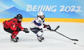 (BEIJING2022)CHINA-BEIJING-OLYMPIC WINTER GAMES-ICE HOCKEY-WOMEN'S GOLD MEDAL GAME-CAN VS USA (CN)