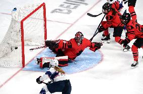 (BEIJING2022)CHINA-BEIJING-OLYMPIC WINTER GAMES-ICE HOCKEY-WOMEN'S GOLD MEDAL GAME-CAN VS USA (CN)