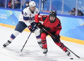 (XHTP)(BEIJING2022)CHINA-BEIJING-OLYMPIC WINTER GAMES-ICE HOCKEY-WOMEN'S GOLD MEDAL GAME-CAN VS USA (CN)