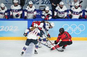 (BEIJING2022)CHINA-BEIJING-OLYMPIC WINTER GAMES-ICE HOCKEY-WOMEN'S GOLD MEDAL GAME-CAN VS USA (CN)