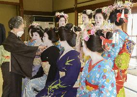 Traditional dance festival in Kyoto