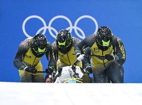 (BEIJING2022)CHINA-BEIJING-OLYMPIC WINTER GAMES-BOBSLEIGH-4-MEN-HEAT(CN)