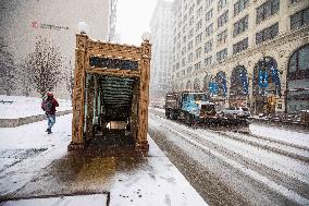 U.S.-CHICAGO-WINTER STORM