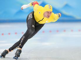 (BEIJING2022)CHINA-BEIJING-OLYMPIC WINTER GAMES-SPEED SKATING-MEN'S 1,000M (CN)