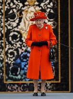 BRITAIN-LONDON-QUEEN ELIZABETH II-COVID-19-POSITIVE