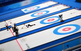 (BEIJING2022)CHINA-BEIJING-OLYMPIC WINTER GAMES-CURLING-MEN'S GOLD MEDAL GAME-GBR VS SWE (CN)