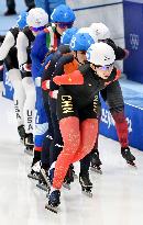 (BEIJING2022)CHINA-BEIJING-OLYMPIC WINTER GAMES-SPEED SKATING-WOMEN'S MASS START (CN)