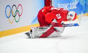 (BEIJING2022)CHINA-BEIJING-OLYMPIC WINTER GAMES-ICE HOCKEY-MAN'S PLAY-OFF SEMIFINAL-ROC VS SWE (CN)