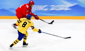 (BEIJING2022)CHINA-BEIJING-OLYMPIC WINTER GAMES-ICE HOCKEY-MAN'S PLAY-OFF SEMIFINAL-ROC VS SWE (CN)