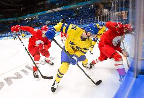 (BEIJING2022)CHINA-BEIJING-OLYMPIC WINTER GAMES-ICE HOCKEY-MAN'S PLAY-OFF SEMIFINAL-ROC VS SWE (CN)