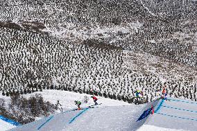 (BEIJING2022)CHINA-ZHANGJIAKOU-OLYMPIC WINTER GAMES-FREESTYLE SKIING-MEN'S SKI CROSS (CN)