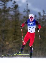 (BEIJING2022)CHINA-ZHANGJIAKOU-OLYMPIC WINTER GAMES-CROSS-COUNTRY SKIING-MEN'S 50KM MASS START FREE (CN)