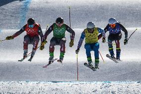 (BEIJING2022)CHINA-ZHANGJIAKOU-OLYMPIC WINTER GAMES-FREESTYLE SKIING-MEN'S SKI CROSS (CN)