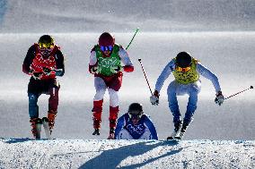 (BEIJING2022)CHINA-ZHANGJIAKOU-OLYMPIC WINTER GAMES-FREESTYLE SKIING-MEN'S SKI CROSS (CN)