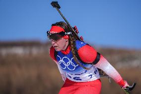 (BEIJING2022)CHINA-ZHANGJIAKOU-OLYMPIC WINTER GAMES-BIATHLON-WOMEN'S 12.5KM MASS START (CN)