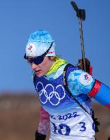 (BEIJING2022)CHINA-ZHANGJIAKOU-OLYMPIC WINTER GAMES-BIATHLON-WOMEN'S 12.5KM MASS START (CN)