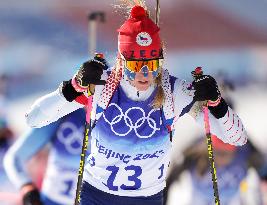 (BEIJING2022)CHINA-ZHANGJIAKOU-OLYMPIC WINTER GAMES-BIATHLON-WOMEN'S 12.5KM MASS START (CN)